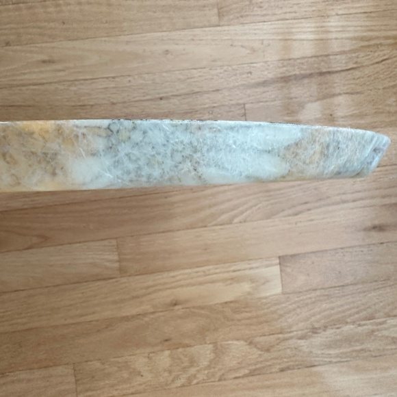 Traymold Fiberglass 16" Round Divided Serving Tray Yellow White Big Daisy Flower - Picture 10 of 15